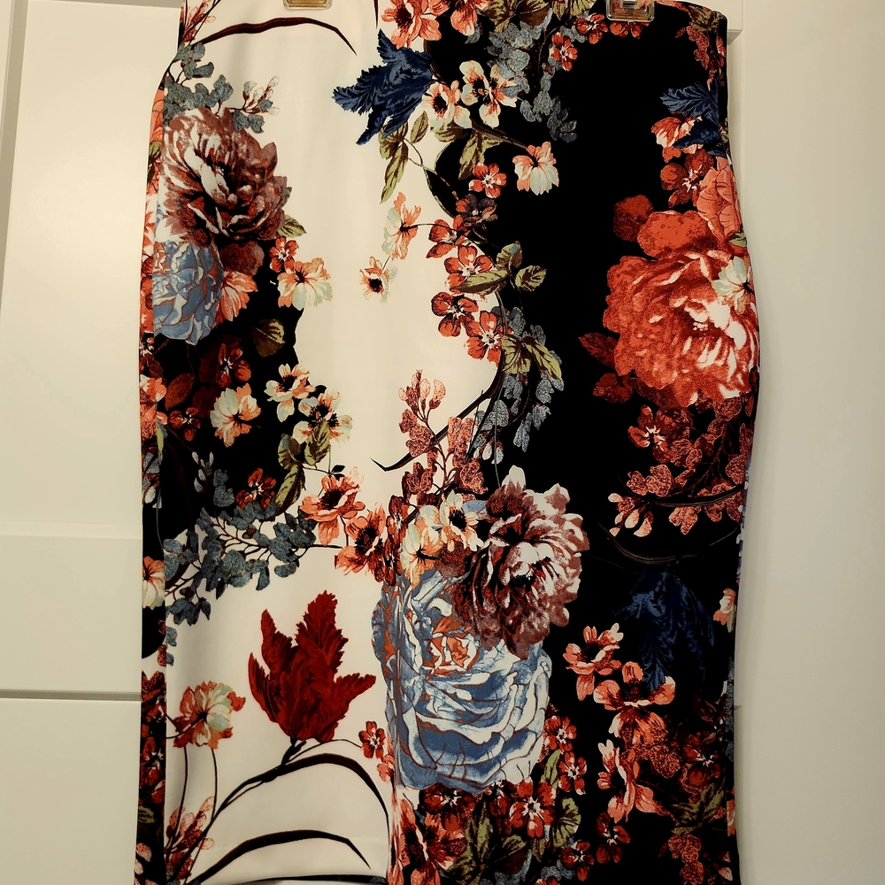 Floral Print Women's Skirt